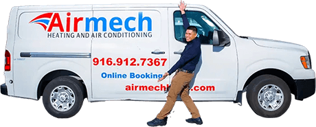 Airmech Heating and Air Conditioning Van